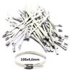 OPASKA ZACISKOWA STALOWA 100x4,6 OPASKI STALOWE 100 SZTUK METAL