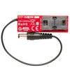 Gigabitowy adapter PoE z przetwornicą obniżającą napięcie do 12 V 2xRJ45 (1xPoE IN, 1xPoE OUT) 10/100/1000Mb/s + 1xDC 12V ATTE