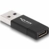 Delock USB 2.0 adapter [1x złącze męskie USB-A 3.2 (USB 3.1) - 1x złącze żeńskie USB-C 3.2 Gen 2 (USB 3.1)] 60001