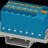 3273616 PTFIX 10/12X4-NS35 BU - distribution block