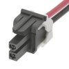 Kabel przewód-płytka, Mini-Fit TPA2, 600 V AC/DC, 9 A, raster: 4.2mm, 300mm, Okrągły, Cyna