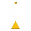 Lampa wisząca żółta CONO E27 klosz ze stali lakierowanej 10066 TK Lighting