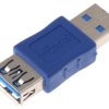 Adapter złącze A USB A złącze B USB A, rodzaj A Męskie rodzaj B Żeńskie standard USB 3.0 RS PRO