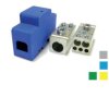 Blok dystrybucyjny DTB 120/2x50+3x16 - Żółto-zielony