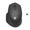 Mysz bezprzewodowa Siskin 2, cicha 1600DPI Bluetooth 5.0 + 2.4Ghz czarna NMY-1970