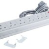 Przedłużacz 6-gniazd 230 V AC Typ G - brytyjski 2m 2494558