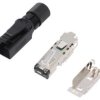 Wtyk RJ45 PIN 4, Kat 5 ekranowane, 8p4c, średnica zew. 4,5÷9mm 7000-74001-0000000