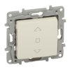 NILOE Wyłącznik roletowy zwierny przycisk kremowy 764612 LEGRAND