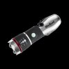 Latarka wielofunkcyjna LED 3W, zoom, belt cutter, safety hammer, multi-tool; RebelRebel