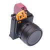 YW1B-A1E01B Black 22mm Maintained Push Button Switch NC IP65 IDEC
