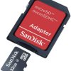 Karta SanDisk microSDHC 32 GB Class 4 wraz z pakietem zdjęć adaptera SD
