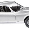Wiking 0804 10 H0 Model samochodu Opel GT, srebrny metalik