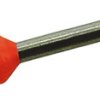 Końcówka tulejkowa izolowana 4mm² długość 10mm Pomarańczowy średnica 2.8mm Izolowane JST