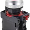 TRU COMPONENTS TC-10091016 Przełącznik wciskany 250 V/AC 5 A 1 x wł/(wł) chwilowy IP40 1 szt.
