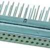 D-Sub socket, 9 pole, standard, equipped, straight, solder pin, 09670094755