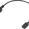 Renkforce USB-C adapter [1x złącze żeńskie USB-C - 1x przyłącze zaciskowe] RF-6443954 30 cm płaszcz z PVC