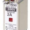 Siemens 3NA78016 Bezpiecznik użytkowy Rozmiar bezpiecznika = 0 6 A 690 V 3 szt.