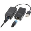 Digitus DA-70141 USB Adapter USB 2.0 to 2 RJ45 Length 20cm