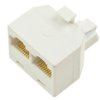 Rozgałęźnik wtyk RJ45 na 2x gniazdo 8p