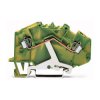 WAGO 780-607/999-950 2-conductor Gnd. Terminal Block Ex e II Grn-yellow