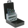 Siegen S0868 Hss Drill Bit Set 19pc Titanium Coated Metric