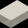 Aluminum die cast enclosure, (L x W x H) 171.5 x 120.6 x 54.9 mm, silver, IP54, AL 7.0