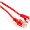 Patchcord skrętka kat. 5e UTP, 3m, czerwony (GF-PC5EUTP-3R) GETFORT