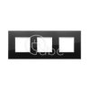 Ramka ozdobna Eikon Evo, 2+2+2M, Black Diamond, 21644.76