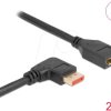 87078 DisplayPort 1.4 extension, 8K @ 60 Hz, 90° right angled, 2 m