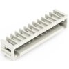 Pin header, 12 pole, pitch 3.5 mm, angled, light gray, 734-172