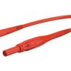 Przewód pomiarowy 66.9394-20022, 8A, 1kV, kolor: Czerwony, dł. 2m, Staubli
