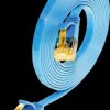 PKW-STP-SLIM-K6A 0.25 BL Cat.6a SLIM-Patchcord, U/FTP, 0,25 m, blue