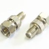 Adapter przejście wtyk F - gniazdo SMA