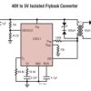 Monolithic High Voltage Isolated Flyback Converter