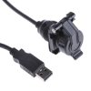 Amphenol Socapex Złącze USB Prosty USB typu A Panel 1-portowe USB 2.0 IP54