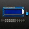 Standard LCD 16x2 + extras - white on blue