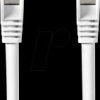 CCGL85520WT10 Patch cable, Cat.8.1, S/FTP, 1 m, white