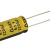Kondensator; niskoimpedancyjny; elektrolityczny; 2200uF; 6,3V; NXH6.3VB2200 M10x20; fi 10x20mm; 5mm; przewlekany (THT); luzem; S