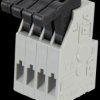 AST0210404 4-pin spring loaded terminal, 2.5-mm pin spacing