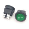 PRZEŁĄCZNIK KOŁYSKOWY OKRĄGŁY 2POZYCJE 4PINY DWUTOROWY MKO G