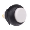IBP3SAD7/100 White Momentary Snap-In 12mm Push Button Switch SPST IP67 APEM