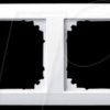 389225 1-M frame - 2-gang, active white, glossy