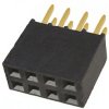 Gniazdo PCB 8 -pinowe 2 -rzędowe raster: 2.54mm typu płytka – płytka Proste Przewlekany