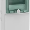 Polymer module enclosure, (L x W x H) 160 x 236 x 460 mm, light gray (RAL 7035), IP65/IK09, 13190