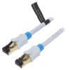 Patch Cord S/Ftp 6 Ofc Pvc Szary 5M Rj45 Wtyk,Z Obu Stron Vap-A06-S500