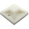 Uchwyt samoprzylepny 30x30mm plastikowy