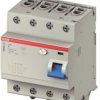 ABB 2CCF544110E0630 Wyłącznik różnicowoprądowy A 4 styki 63 A 0.03 A 400 V/AC