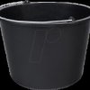 BBT20BR Construction bucket, 20-l mortar bucket