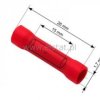Łącznik kabla izolowany czerwony 0,5-1,5mm2 10szt