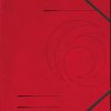 11387172 Folder with elasticated corner straps, A4, red, pack of five